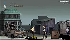 Watch This Horny Blonde Gangbang!