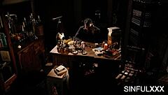 Wow, Jolee Love's perfect big breasts get pounded hard!