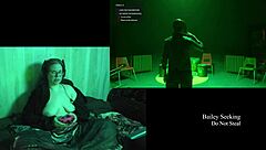 Naked night springs playthrough part 2 with curvy brunette’s big tits