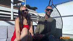 couple fantasies come alive with red diamond taking double cock action