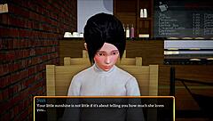 my new family plays a game with small tits involved