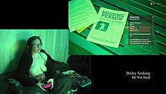 Naked night springs playthrough part 2 with curvy brunette’s big tits