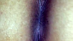 Amateurs tease with pants ready to break