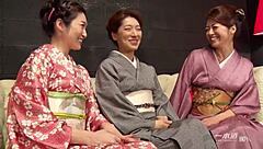 Milf giapponese in azione di gruppo selvaggia senza censure che non dimentico