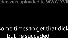 ¿Puede Rebeca Nubian aguantar esa polla brasileña masiva en su culo ebony apretado?