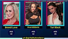 Which mature pornstar over 35 drives you crazy with her blonde ebony brunette redhead charms?