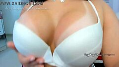 Sexy Latina Teasing with Big Tits, Begging You Not to Cum Too Soon