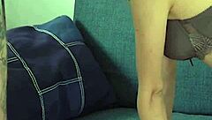 Candie Cross Endures Extreme Face Fuck in Homemade Domination