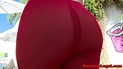 Anal loving pornstar starts with a steamy blowjob before getting banged hard