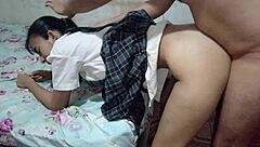 헤이 콜레히알라 방 몰래 젖은 보지 핥기 에픽 펠라