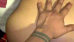 latina wife bent over in amateur doggystyle sex