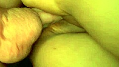 Rear View Of Fat BBW Cock Pumping Tight Pussy With Cum