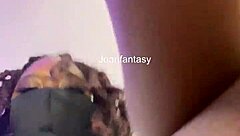 I-I can't believe how wet my pussy gets with this dildo, it's so intense and homemade