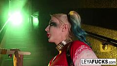 leya falcon, the blonde pornstar, passionately fucks redhead jayden cole in a wild lesbian encounter