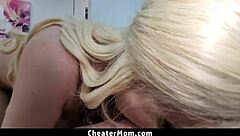 Girlfriend Agrees to Wild Threesome with Boyfriend and Stepmom in Taboo POV Action - CheaterMom