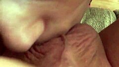 Redhead Karla Rose licks balls in POV homemade scene