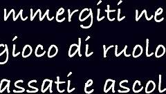Hey, tunduk sama gue di roleplay femdom Italia di universitas dengan duduk muka dan jilat kaki. Gue nyonya lo sekarang, jadi taati setiap perintah!