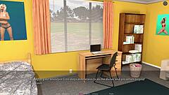 Blonde Stepsister Seduces with Big Titties in Lustful Game