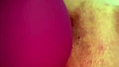 Trying on new lingerie