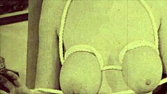 raw: vintage lesbian bondage with hairy pussy in retro secret life