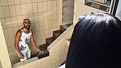 Neighbor spied on me through the window, so I asked for help