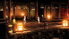 Megurine Luka and Meiko fully nude in Magnet Project Diva