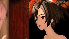 Megurine Luka and Meiko fully nude in Magnet Project Diva