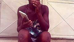 Will she twerk naked or keep those clothes on? Crazy bitch decides.