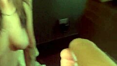 Skater Chick Grabs a Handful of Cum After Dirty Financial Domination Play.