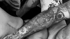 i watch this pov slow motion amateur doggystyle, bent over with tattoos, taking a monster cock until cum