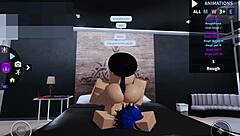 Femboy's intense roblox encounter