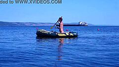 Ever tried banging a mature babe on Volga River boat?