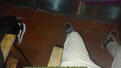 my best friend alisongonzalez26 swallows it all on the balcony