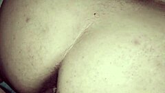 narrative of non-stop rear shots with curvy latina pleading