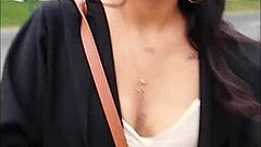 ロッシー黒ギャルがセクシーランジェリー試着でガンガン犯される