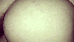 narrative of non-stop rear shots with curvy latina pleading