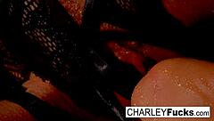 Charlie Slips Into Wet Fun With Capri!