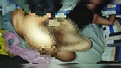 chubby pinay asian gets fucked in bedroom while husband’s on guard duty