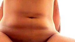 Standing up with a beautiful amateur in a homemade scene.