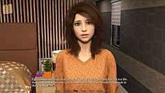 exploring new memories in the game with brunette