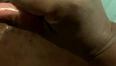 Watch my wife stroke my cock for a cumshot.