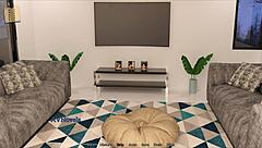 exploring new memories in the game with brunette