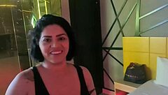 Blonde Married Slut Goes Wild Backstage with Camera Off