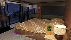 exploring new memories in the game with brunette