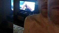 Hidden camera catches cheating girlfriend deepthroating on the sly.