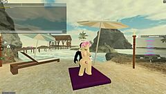 Roblox Babe Shakes Ass, Takes Deepthroat and Anal Riding Hard