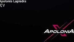 I’m a naughty student in cosplay, squirting hard with my glass dildo until I cum - Apolonia Lapiedra