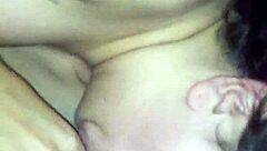 Amateurs explore creamy wet pussy