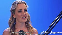 Australian Blonde Babe Charlie Forde Solo Sensation