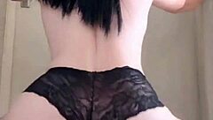 Stunning Brazilian Milla Santiago, Japa Branquinha Gostosa, Gets Pounded Hard in University Dorm Room